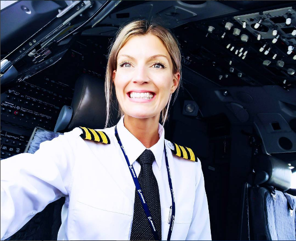 Maria Pettersson - kobieta pilotem samolotu
