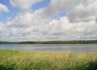 Jezioro, gdzie po raz ostatni widziany był Piotr Woźniak-Starak